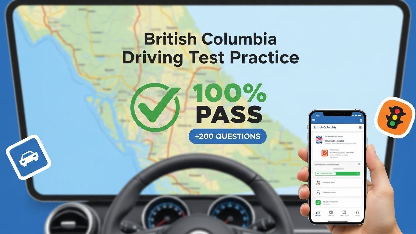 British Columbia driving test practice free