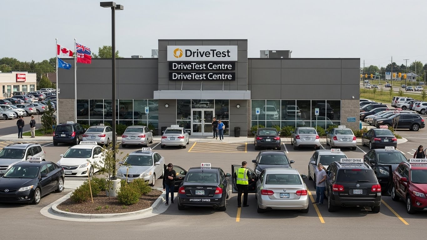 Driving Test Centre Ontario 2026 perfect places