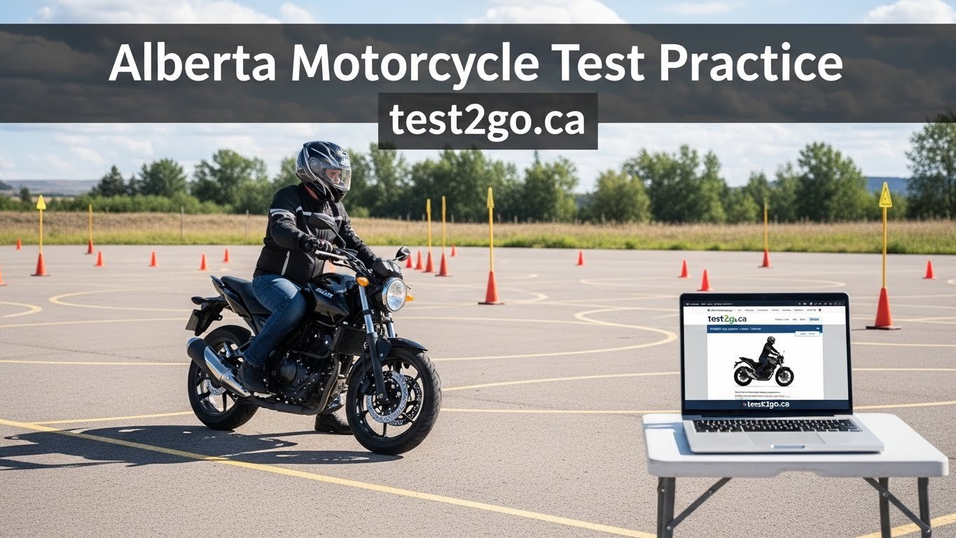 Alberta Motorcycle Driving Test