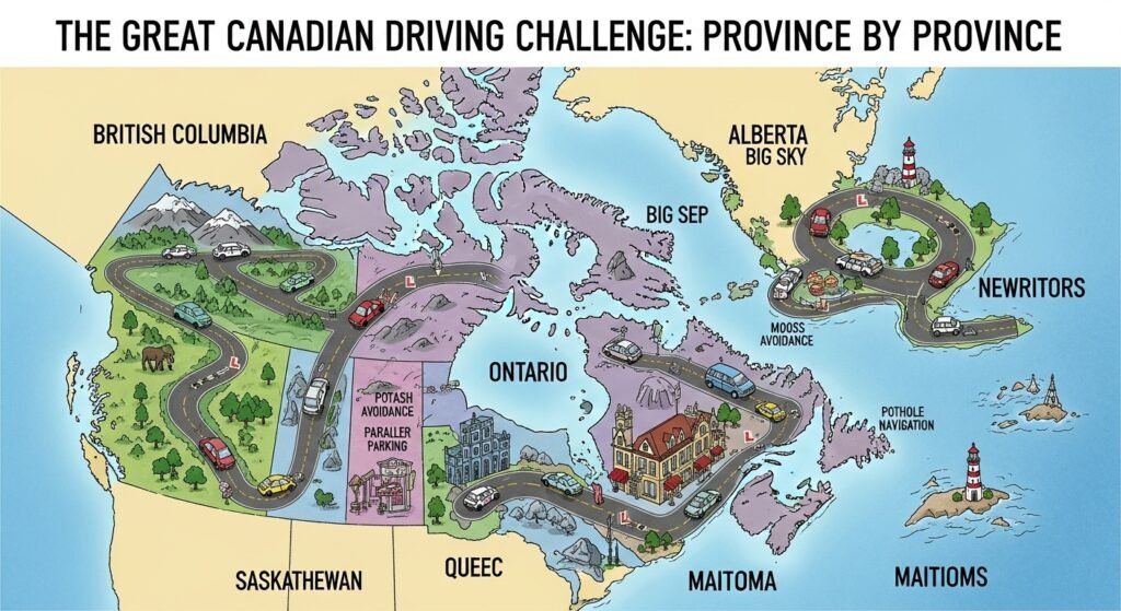 driving test of canada online