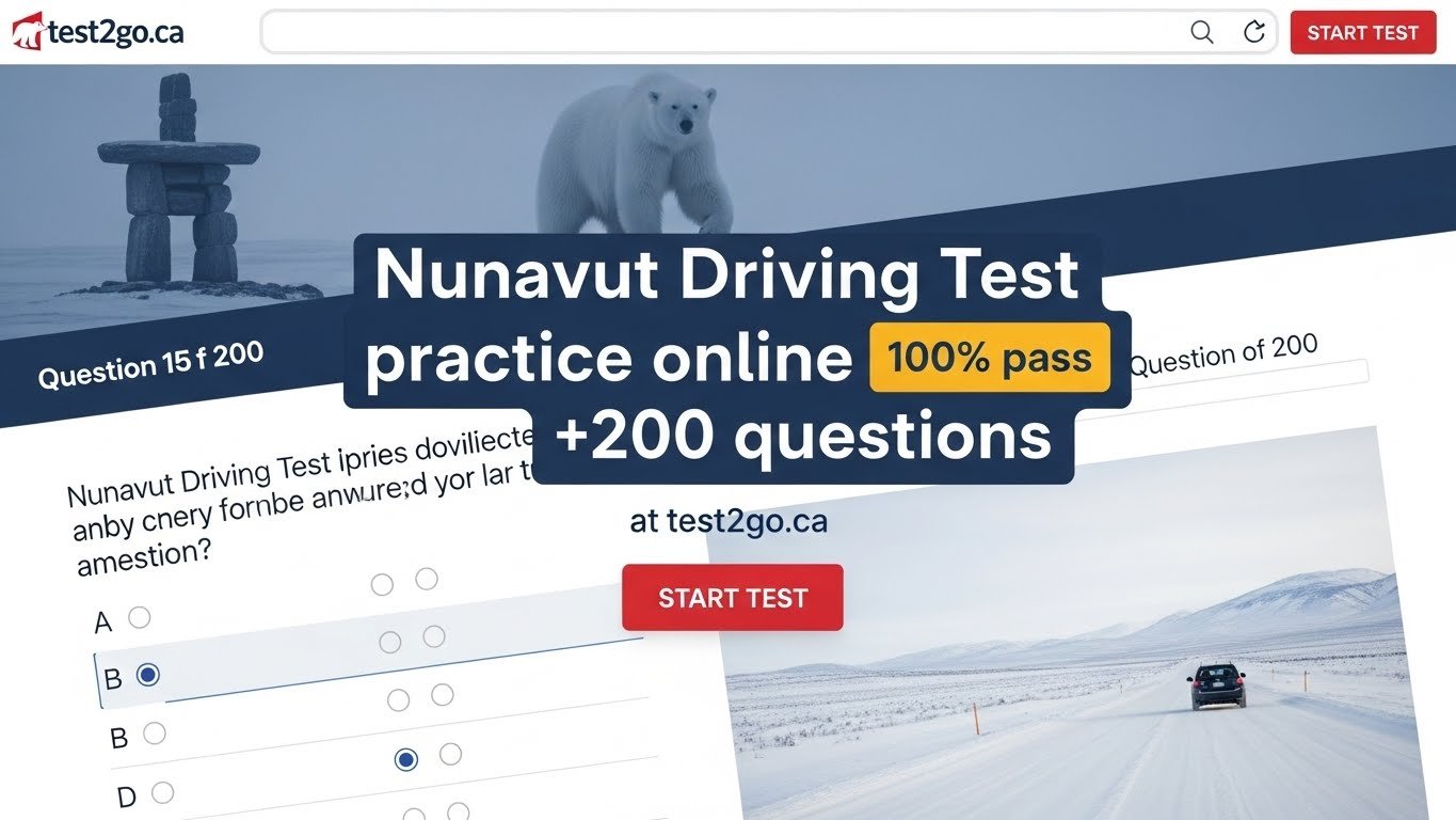 Nunavut driving test canada
