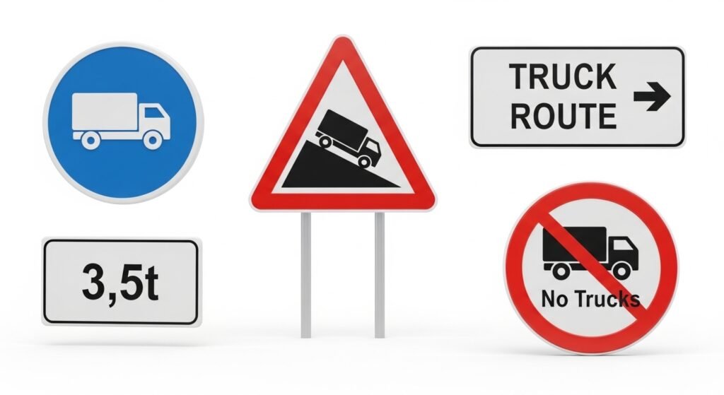 Truck Licence Sign Practice Test Quiz