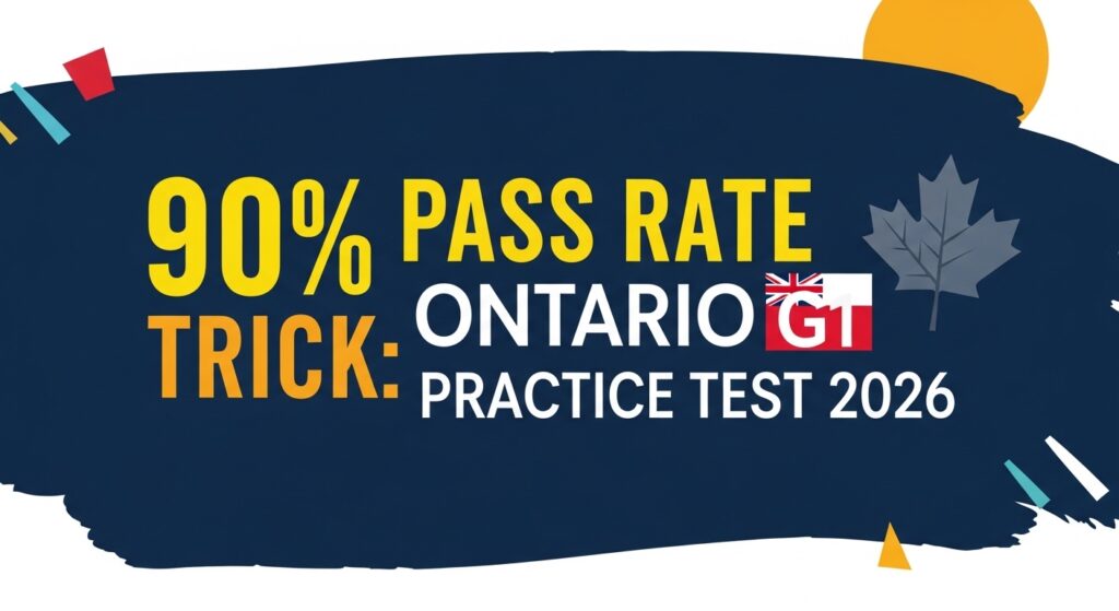 Ontario G1 Practice Test 2026