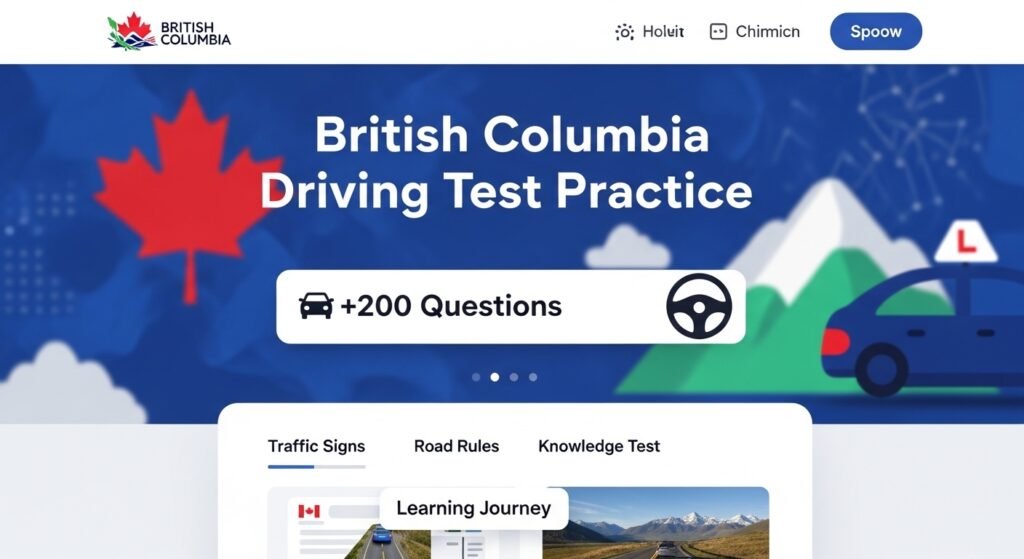 British columbia driving test practice free