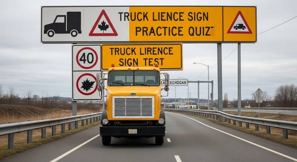 Truck Licence written Practice Test Quiz