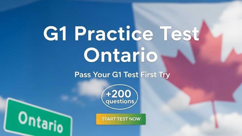 G1 Practice Test Ontario