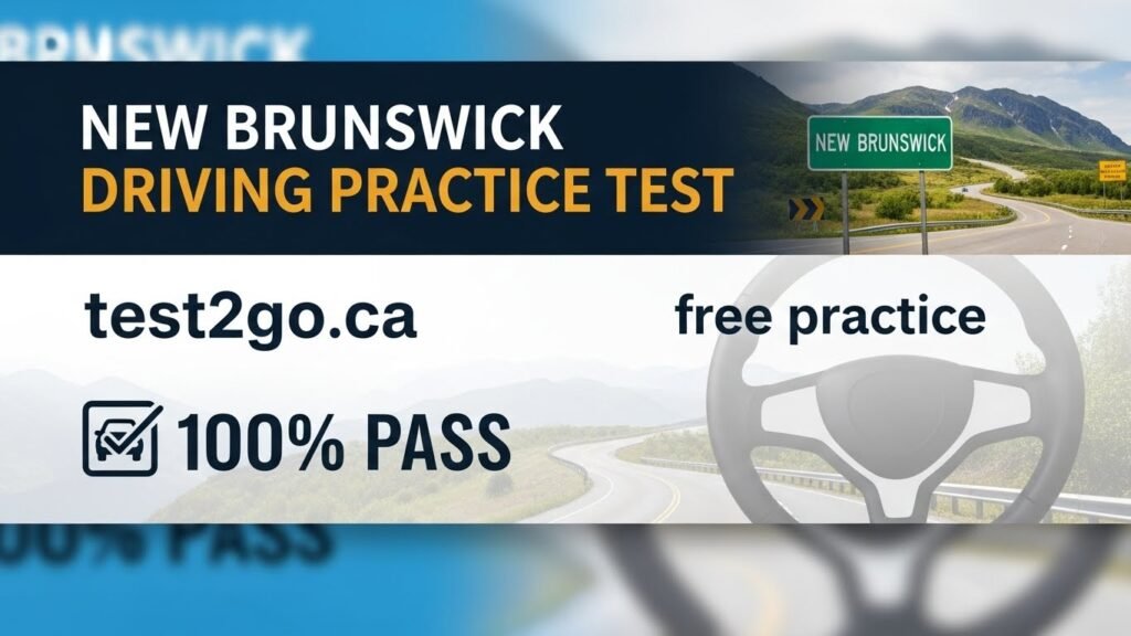 New Brunswick Class 7 written test rules