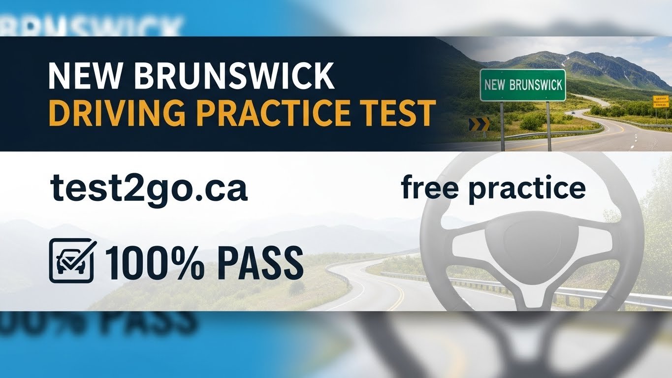 New Brunswick Class 7 written test rules