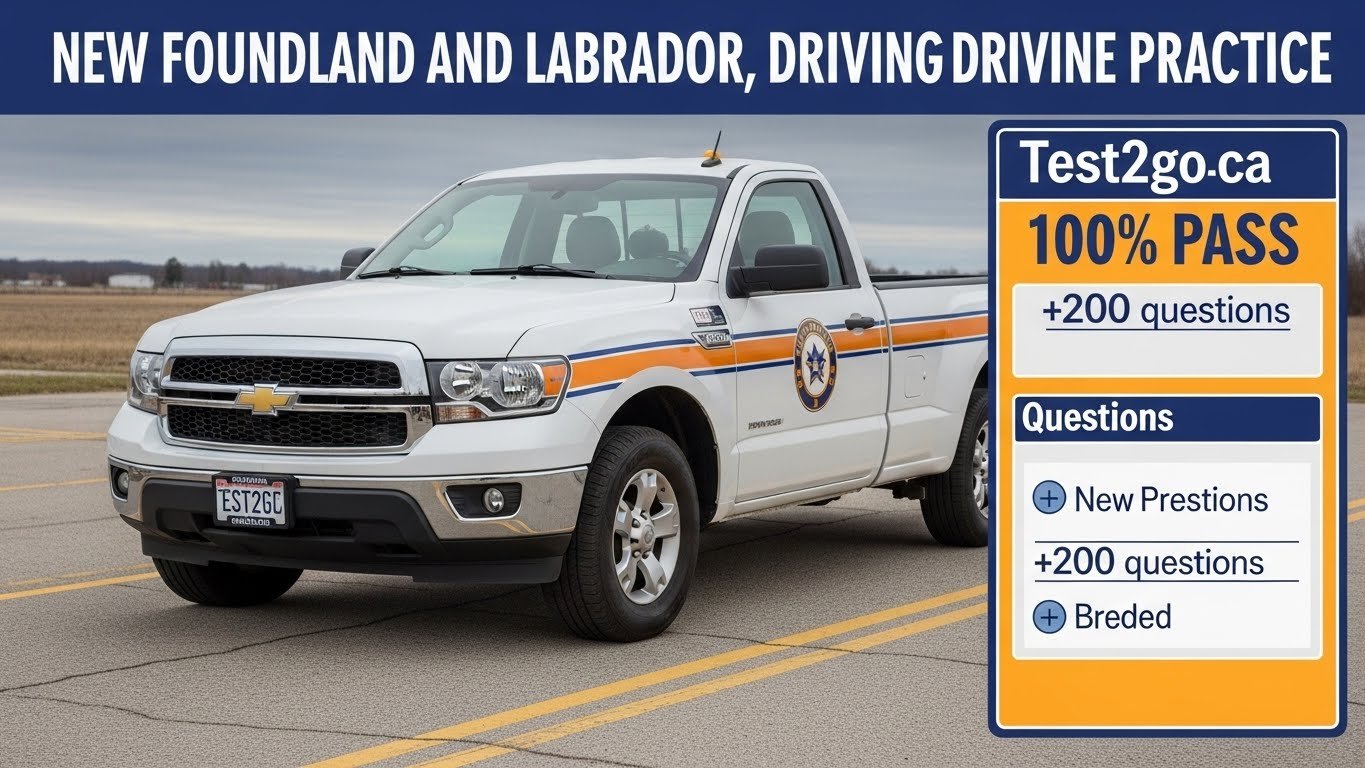newfoundland and labrador driving practice test free