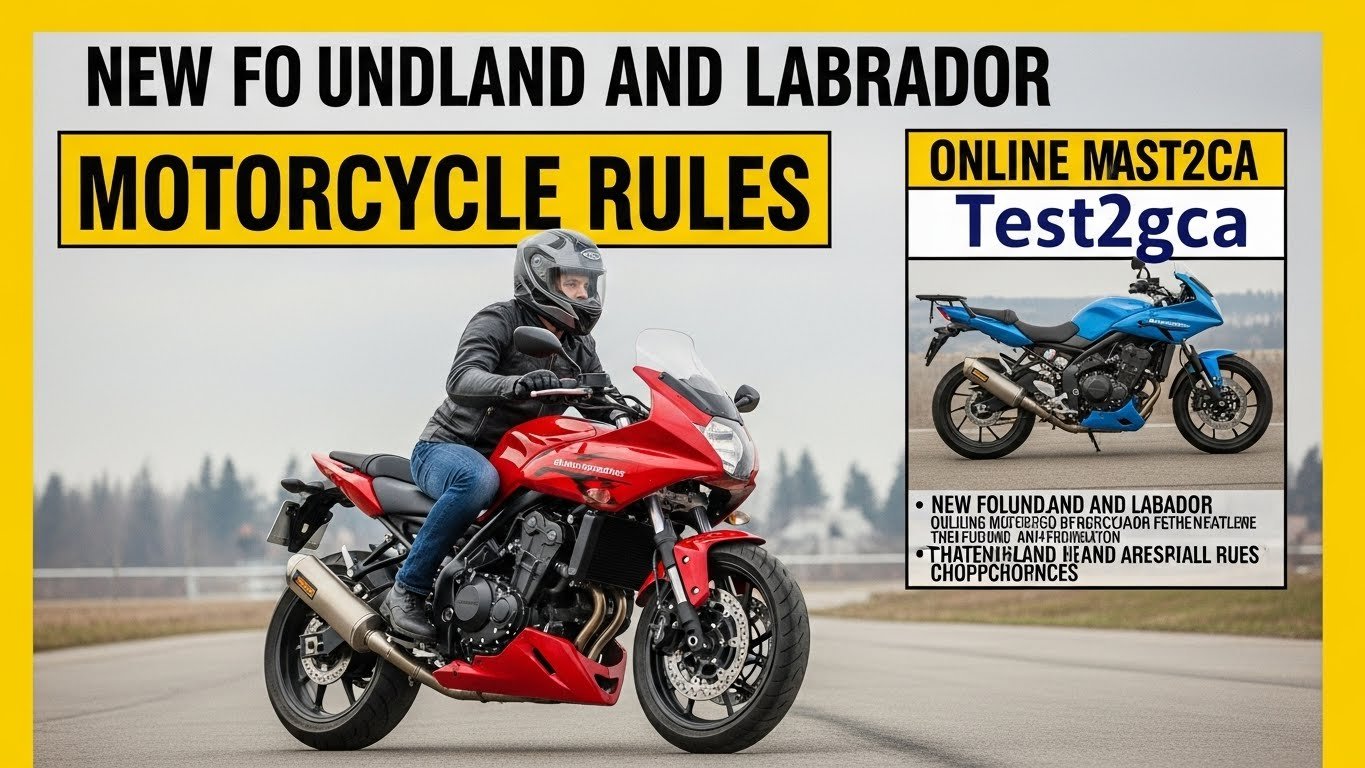 Newfoundland and Labrador Motorcycle Rules