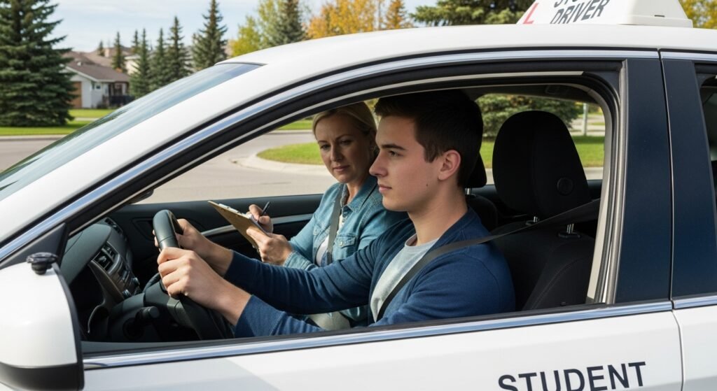 Alberta driving test practice test questions