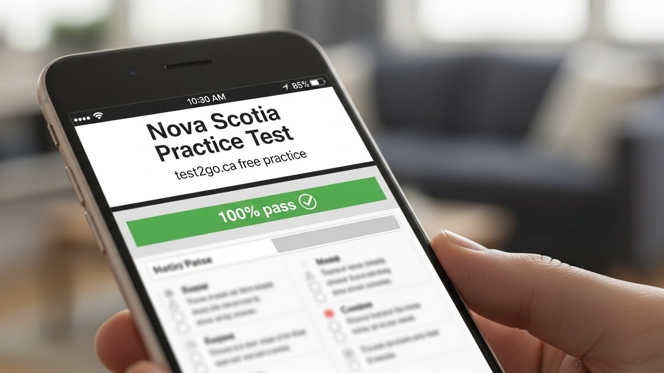 How to pass the Nova Scotia driving test ?