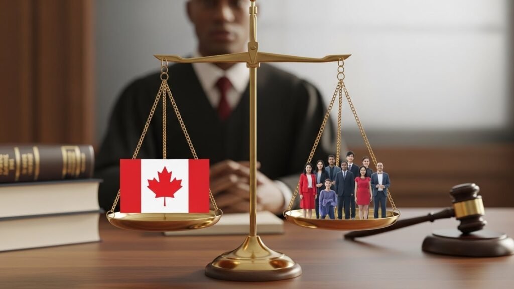 Justice system Canada citizenship