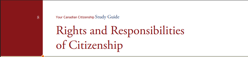 Online Canadian Citizenship Quiz